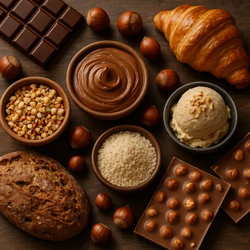 Applications of custom hazelnut ingredients